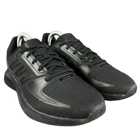 Adidas Run Falcon 2.0 Triple Black Running Shoes GV9569 Women's Size 8 - Picture 4 of 9